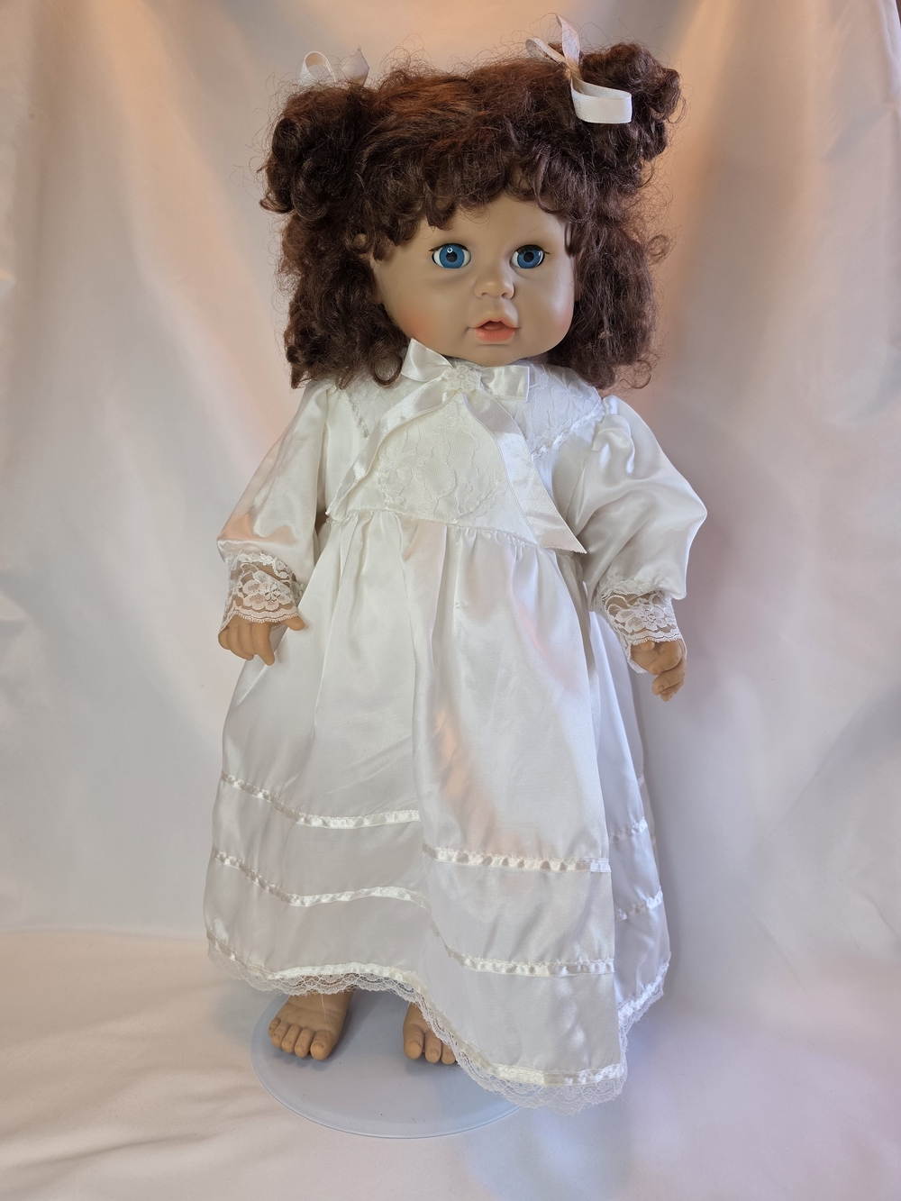 Vintage 90s Curly Brunette Jessie Collection Doll: Serie-1990.
